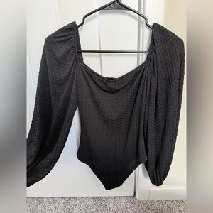 Elegant Black Women's Top